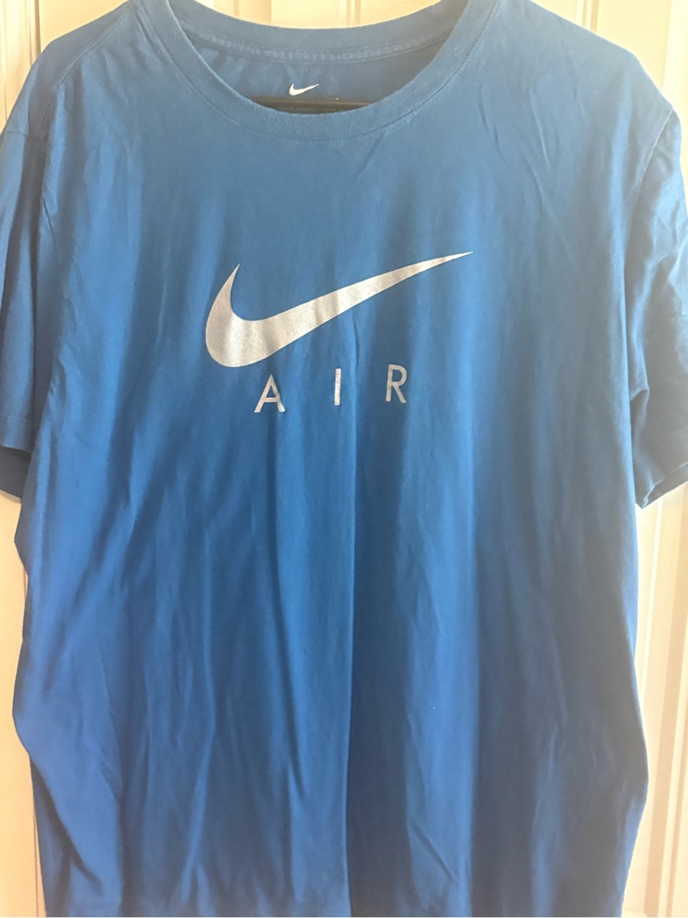 Nike Dark Teal Crewneck Tee with White Swoosh
